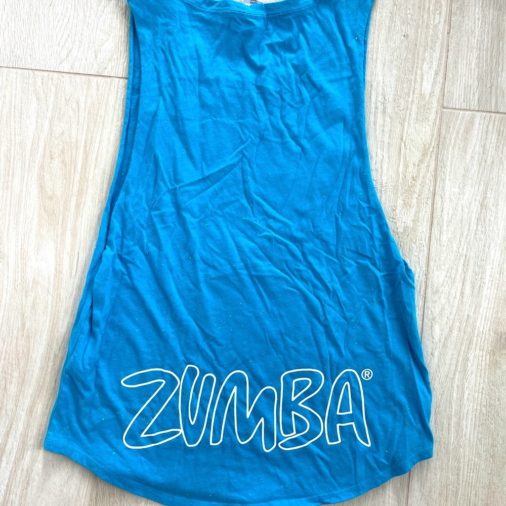CUTE Zumba tank! Like new!! - Picture 2 of 2